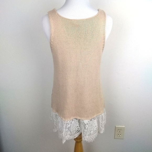 Cloud Chaser Knit Tank Top | sz S - Picture 2 of 3